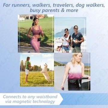 Running Buddy Magnetic Pouch for Runners and Cyclists