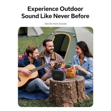 Portable Waterproof Bluetooth Speaker with 24H Playtime