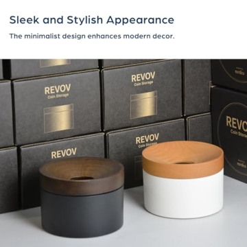 mordeco Revov Coin Storage II - Elegant Coin Bank Design