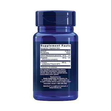 Life Extension Theanine XR™ Stress Relief – L-Theanine – Promotes a Calm Response to Daytime S...