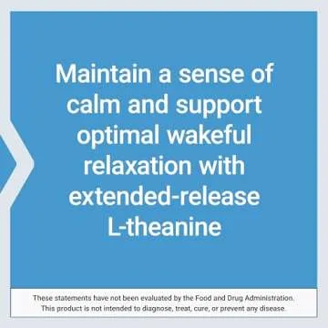 Life Extension Theanine XR™ Stress Relief – L-Theanine – Promotes a Calm Response to Daytime Stress – Non-GMO, Gluten-Free, Vegetarian – 30 Tablets