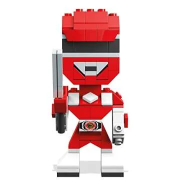 Mega Construx Kubros Power Rangers Red Ranger Figure