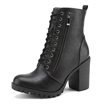 Stylish Combat Ankle Boots for Women - Dream Pairs