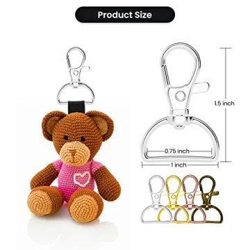 Durable Keychain Clips for DIY Projects and Lanyards