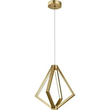 Everest 19.75 Inch 6 LED Pendant Light - Elegant Design