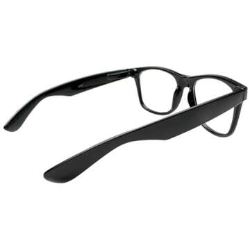 Kangaroo Fake Glasses, Retro Nerd Costume Glasses, Superhero Costume, Hipster Eyeglasses Clear Lense, Nerd Glasses, Clear Non Prescription Glasses, Clear Lens Glasses for Men, Fake Glasses Men & Women