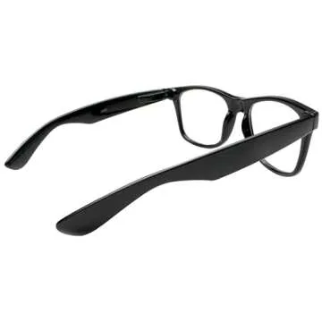 Kangaroo Fake Glasses, Retro Nerd Costume Glasses, Superhero Costume, Hipster Eyeglasses Clear Lense, Nerd Glasses, Clear Non Prescription Glasses, Clear Lens Glasses for Men, Fake Glasses Men & Women