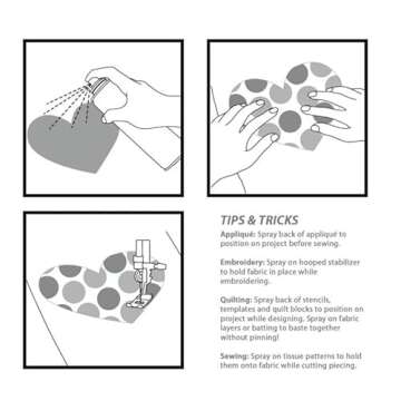 Sprayn~Bbond Fabric Basting Spray 7.2 Oz - Seamless Crafting