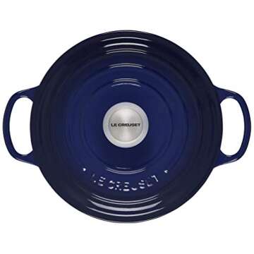Le Creuset Enameled Cast Iron Signature Sauteuse Oven, 3.5 qt., Indigo