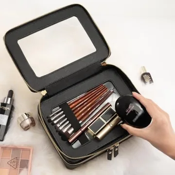 Aveniee Clear Makeup Bags for Stylish Beauty Organization