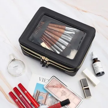 Aveniee Clear Makeup Bags for Stylish Beauty Organization