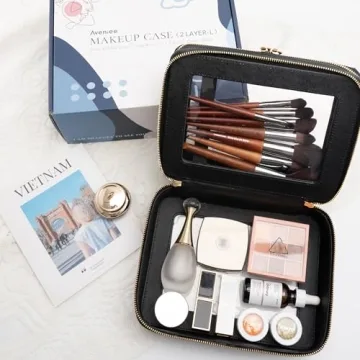 Aveniee Clear Makeup Bags for Stylish Beauty Organization