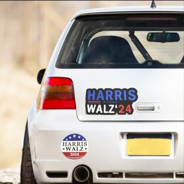 Kamala Harris 2024 Stickers - 10 Packs for Supporters