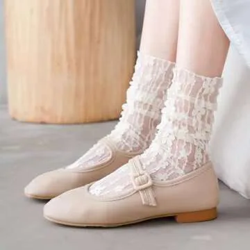 Benefeet Sox Women Lace Socks - Stylish 5-Pack