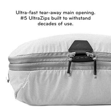 Peak Design Packing Cube Medium for Quick and Efficient packing (Raw)