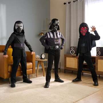 STAR WARS Villains Youth Dress-Up Set - Darth Vader & More