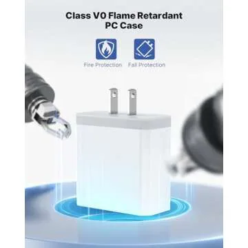 Powerful 33W USB Wall Charger 6-Port for Fast Charging