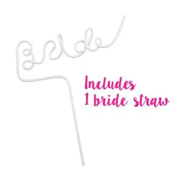 Bachelorette Straws for Bachelorette Party [12 Pack] - Fun and Sassy!