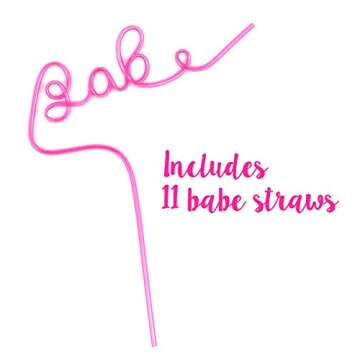 Bachelorette Party Straws - Sassy 12 Pack for Fun Celebrations