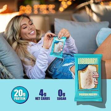 Legendary Foods 20 gr Protein Pastry (Brown Sugar Cinnamon)