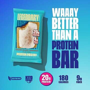 Legendary Foods 20 gr Protein Pastry (Brown Sugar Cinnamon)