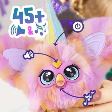 Furby Furblets Fierce & Fabulous 2 Pack, Greenie-Meanie & May-May with 45 Sounds Each, Electronic Plush Toys for Girls & Boys 6 Years & Up (Amazon Exclusive)