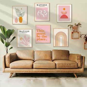 XBYGIMI Matisse Wall Art Set - Boho Prints for Home