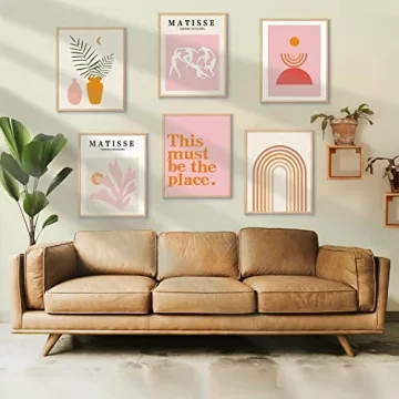 XBYGIMI Matisse Wall Art Set - Boho Prints for Home