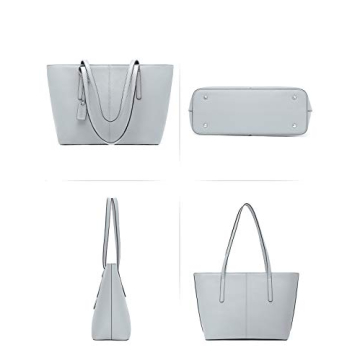 Telena Women's PU Leather Handbag for Work and Travel