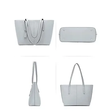 Telena Women's PU Leather Handbag for Work and Travel