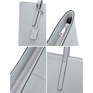 Telena Women's PU Leather Handbag for Work and Travel