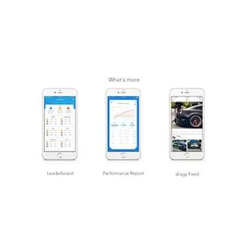 New dragy GPS Based Performance Meter, up to 25Hz GPS Laptimer, Upgraded UBLOX 10th Gen High Performance GPS Module, Trusted by Million Users, USB-C Charging Port (DRG69 (2018 Model))