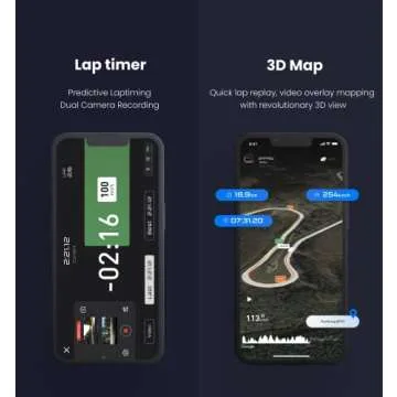 New dragy GPS Based Performance Meter, up to 25Hz GPS Laptimer, Upgraded UBLOX 10th Gen High Performance GPS Module, Trusted by Million Users, USB-C Charging Port (DRG69 (2018 Model))
