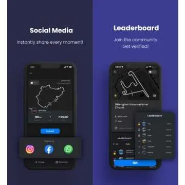 New dragy GPS Based Performance Meter, up to 25Hz GPS Laptimer, Upgraded UBLOX 10th Gen High Performance GPS Module, Trusted by Million Users, USB-C Charging Port (DRG69 (2018 Model))