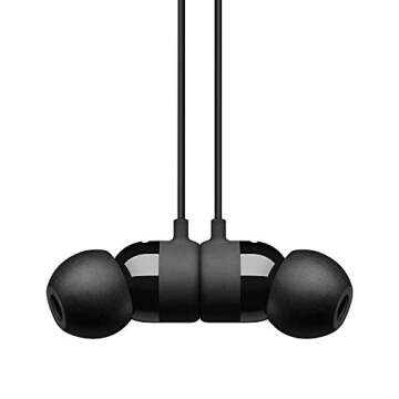 BeatsX Wireless Earphones - Apple W1 Headphone Chip, Class 1 Bluetooth, 8 Hours Of Listening Time - Black