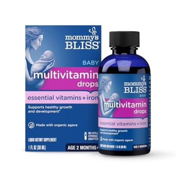 Mommy's Bliss Baby Multivitamin Drops for Growth Support