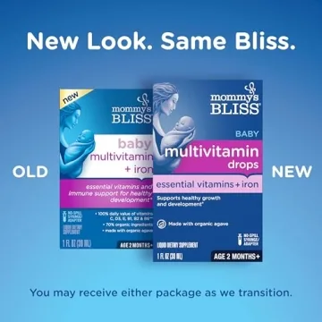 Mommy's Bliss Baby Multivitamin Drops for Growth Support