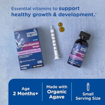 Mommy's Bliss Baby Multivitamin Drops for Growth Support