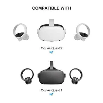 LANMU Battery Pack Power Bank Compatible with Oculus/Meta Quest 3, 2,Quest, Quest Pro, and PICO 4 VR Headset, 5V 2A 3350mAh Lightweight Extra Battery Accessories for 1.5 Hours Playtime