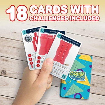 Gamie Stacking Cups Game for Endless Family Fun & Skill