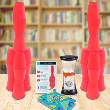 Gamie Stacking Cups Game for Endless Family Fun & Skill