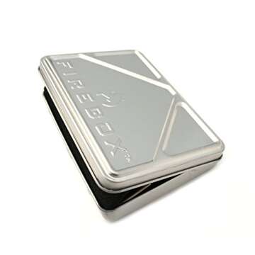 Firebox Stainless Steel Nano Stove G2 + X-Case Kit - Wood Burning/Multi Fuel - Folding Camp/Bushcraft