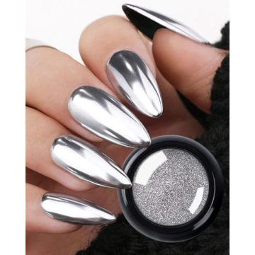 Chrome Nail Powder Set - Shine, Glitter, and Style for Nails