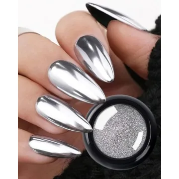 Chrome Nail Powder Set - Shine, Glitter, and Style for Nails
