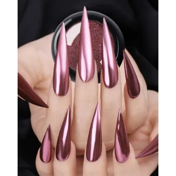 Chrome Nail Powder Set - Shine, Glitter, and Style for Nails