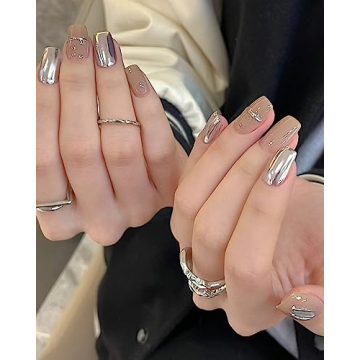 Chrome Nail Powder Set - Shine, Glitter, and Style for Nails