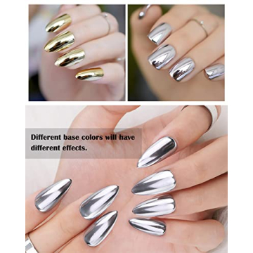 Chrome Nail Powder Set - Shine, Glitter, and Style for Nails