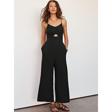 Stylish Summer Casual Wide Leg Jumpsuit for Women