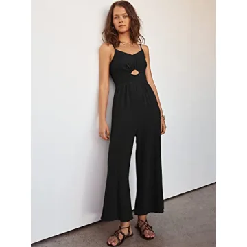 Stylish Summer Casual Wide Leg Jumpsuit for Women