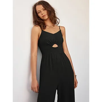 Stylish Summer Casual Wide Leg Jumpsuit for Women